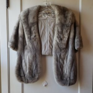 Sliver Mink Stole
